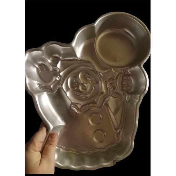 Wilton Cake Pan Vintage 1981 Clown With Balloons Mold 502-3193 Birthday Party - Picture 2 of 2